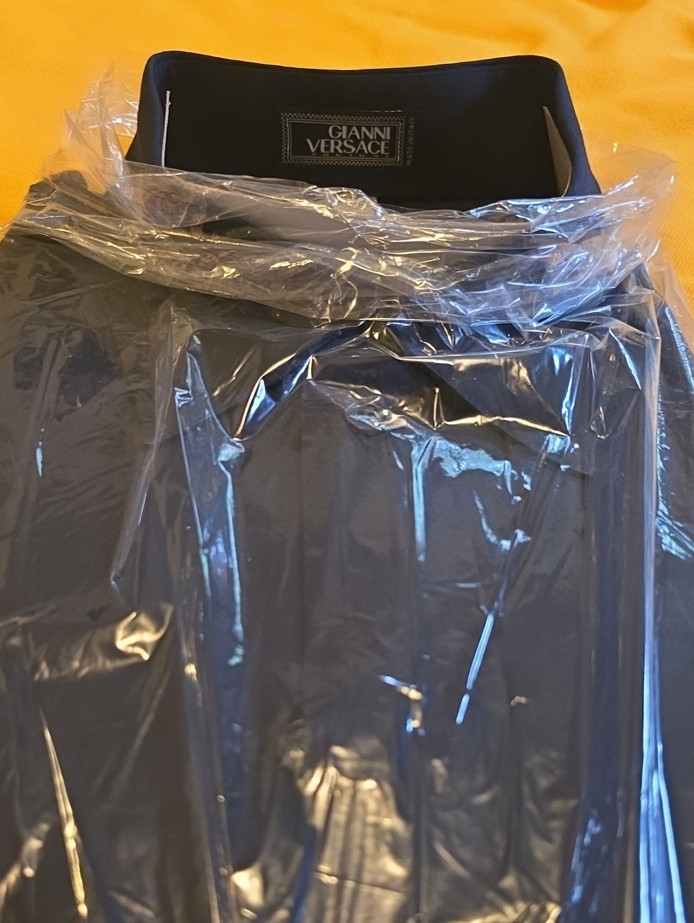 Vintage Gianni Versace Men’s Dress Shirt in Black